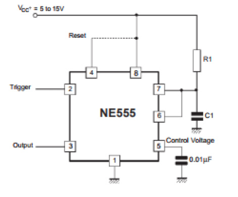 Figura 5.Diagrama de conexion monoestable