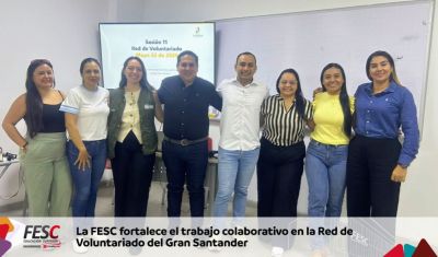 La FESC fortalece el trabajo colaborativo en la Red de Voluntariado del Gran Santander