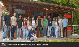 Inducción Estudiantes e inicio de clase 2024-II – sede Ocaña